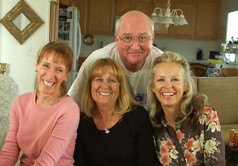 Petie, Patti, Tanya and Wes